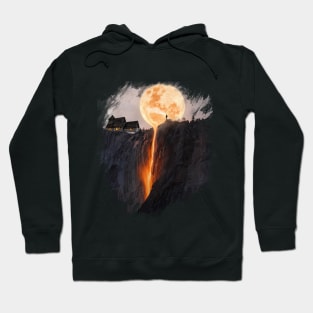 Moon Art Surreal Hoodie